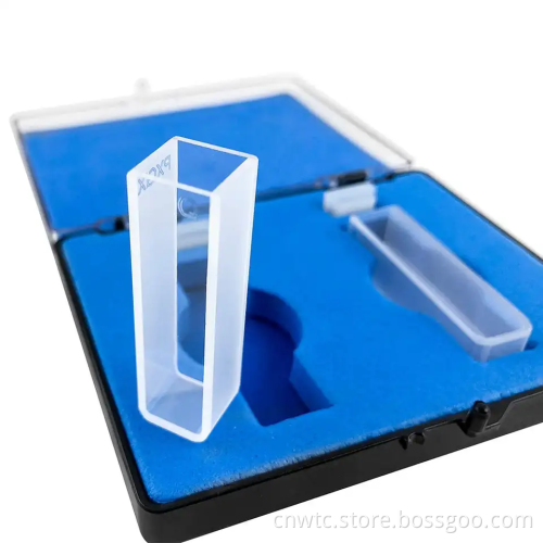 Quartz Cell Spectrophotometer Cuvettes for Laboratory Use